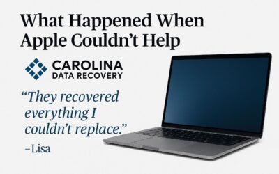When Data Loss Becomes Personal: A Charlotte Client’s Experience Choosing Transparent, Local Data Recovery
