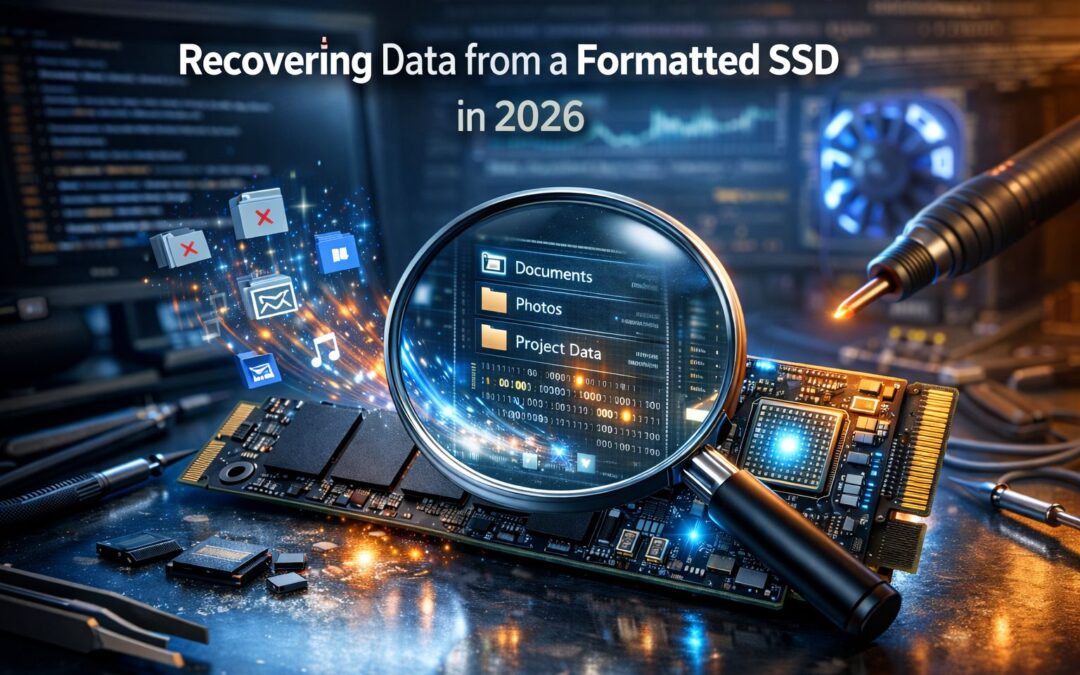 Recovering Data from a Formatted SSD in 2026: When It’s Still Possible (and When It Isn’t)