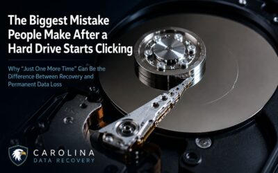 The Biggest Mistake People Make After a Hard Drive Starts Clicking